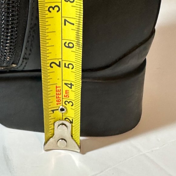 Etienne Aigner Black Winter Boots Foul Weather Water Resistant Full Zip Size 8 M - Picture 9 of 10